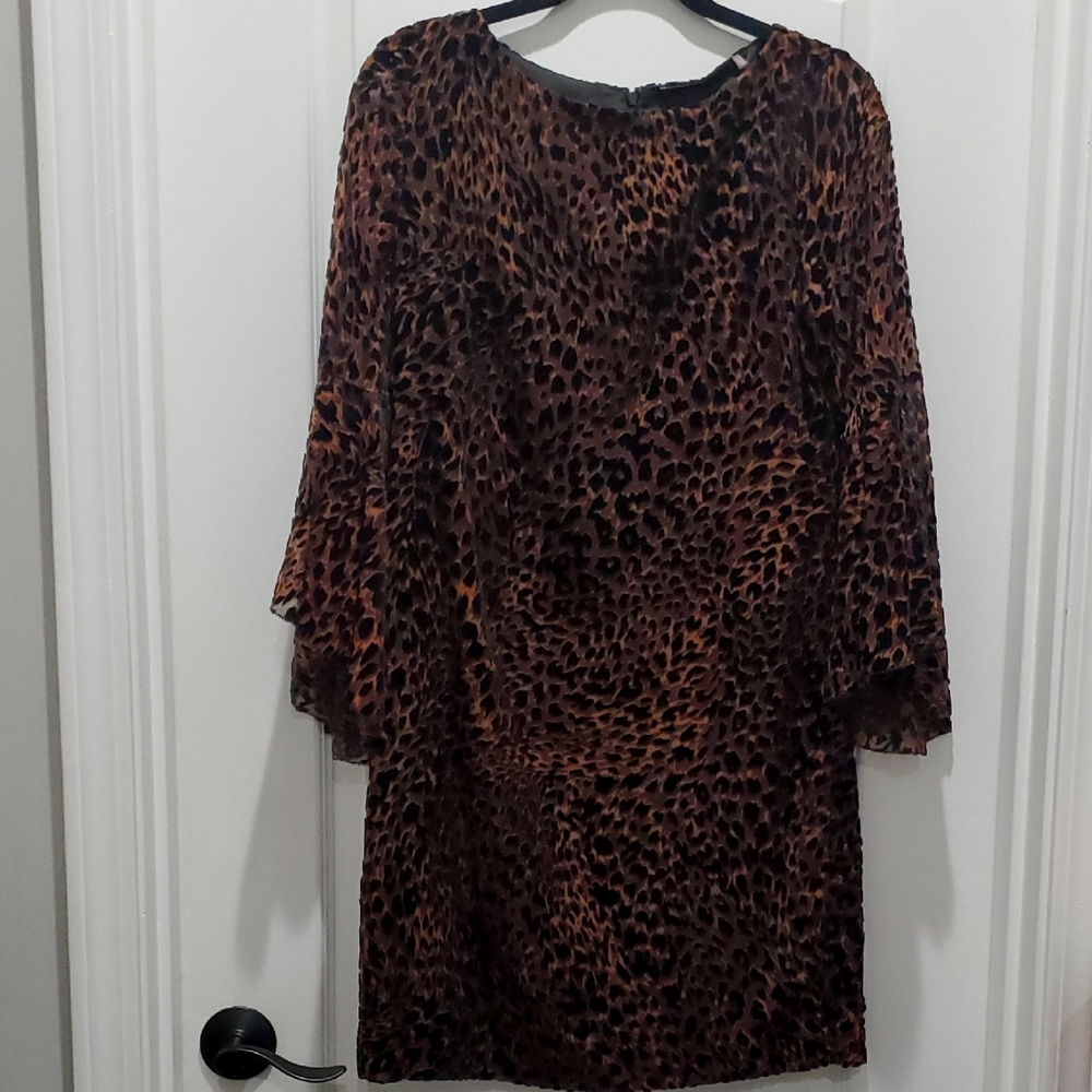 Elie Tahari Leopard Print Dress